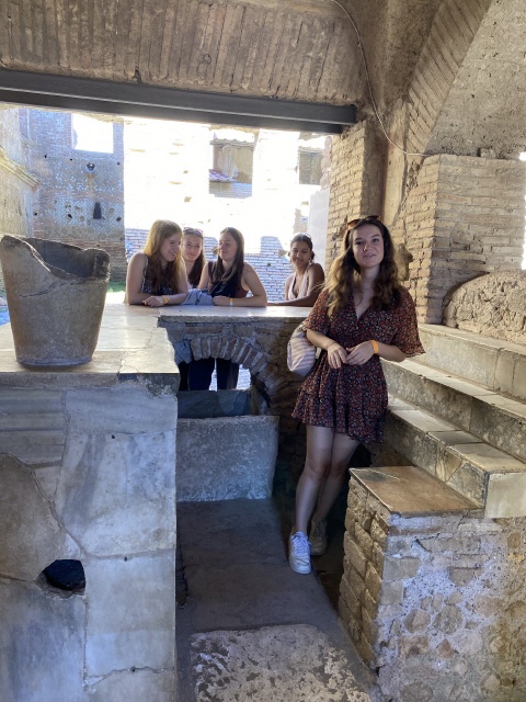 Einmal Wirtin in einer römischen Garküche sein