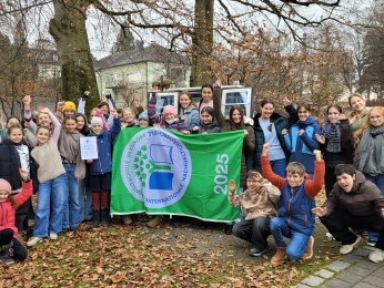Umweltschule mit Goldstatus!